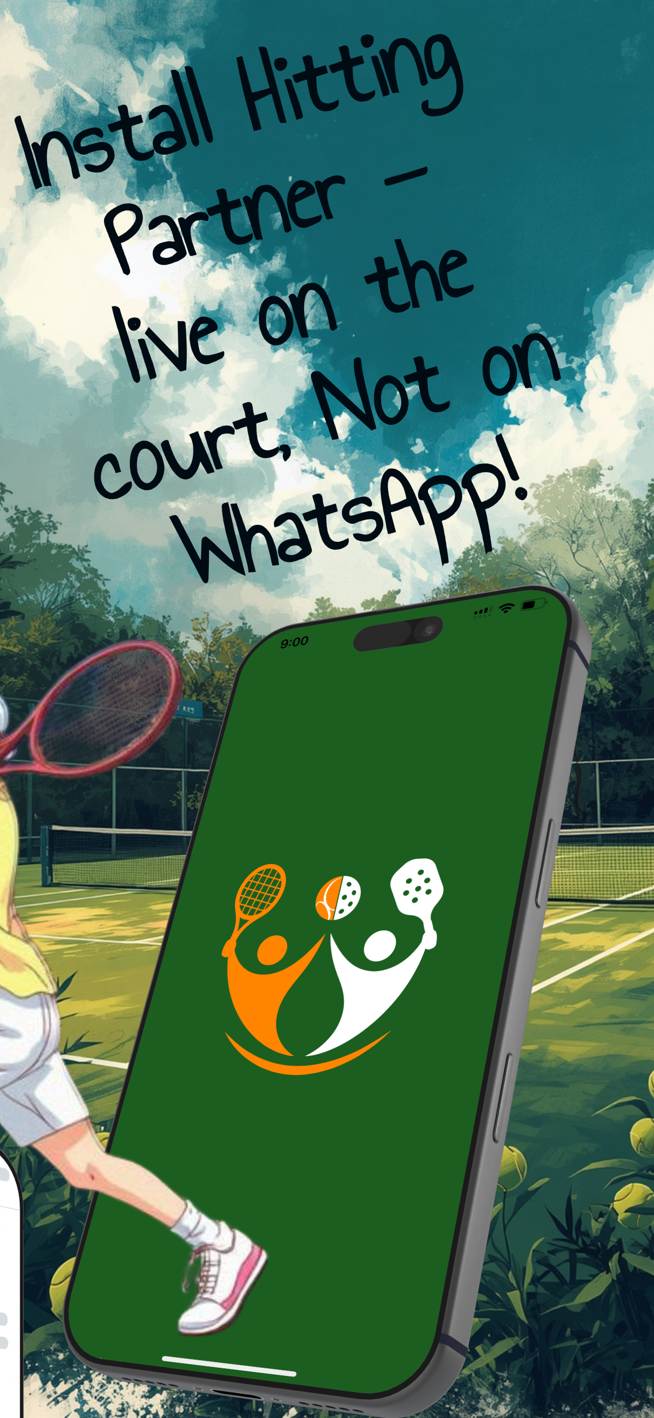 One app for tennis and pickleball